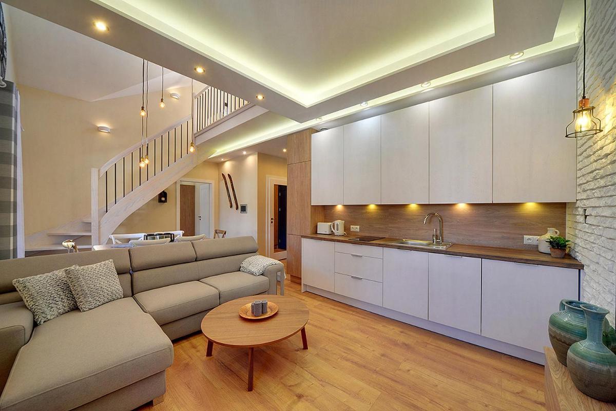 Dolina Wikingow 2-Poziomowy Apartament W Norweskiej Dolinie Z Dwoma Balkonami I Dostepem Do Strefy Wellness Szklarska Poreba Dış mekan fotoğraf
