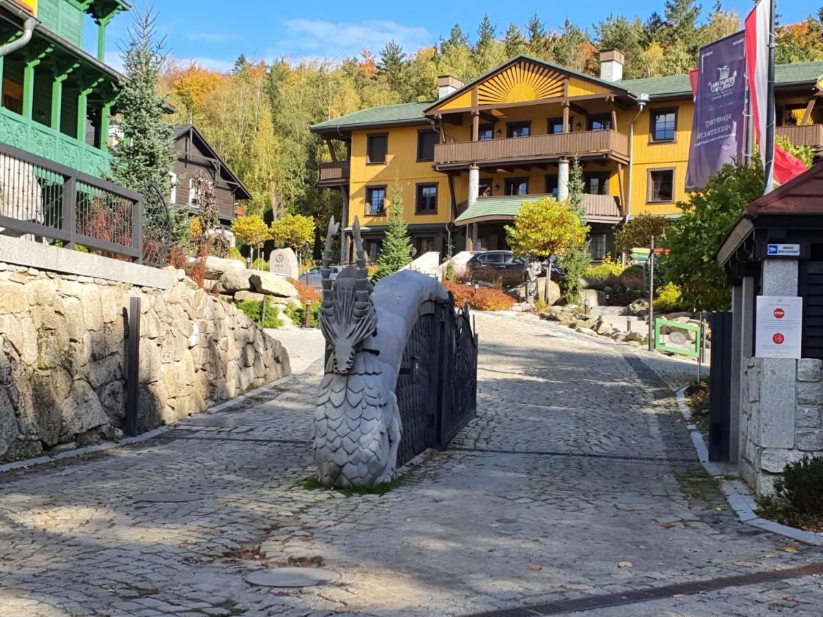 Dolina Wikingow 2-Poziomowy Apartament W Norweskiej Dolinie Z Dwoma Balkonami I Dostepem Do Strefy Wellness Szklarska Poreba Dış mekan fotoğraf
